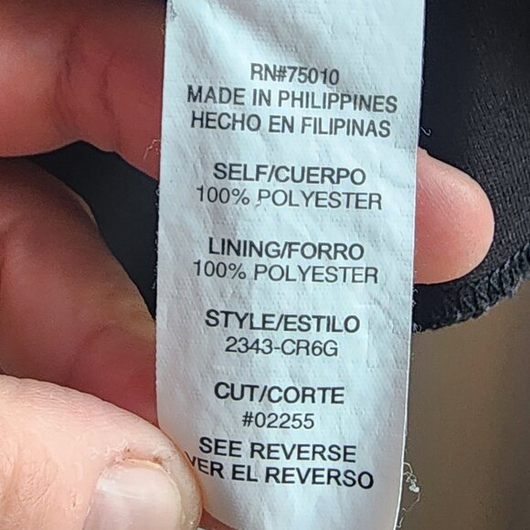 City Triangles Colorful Zig-Zag Retro 80s Dress Size Medium - Picture 9 of 16